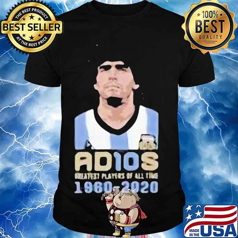 Ad10s 1960 2020 Diego Legend Football Shirt