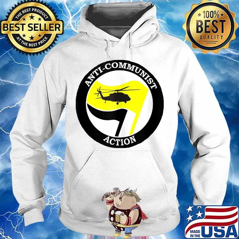 American action political anti communist s Hoodie