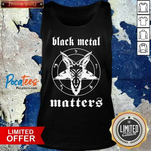 Awesome Compass Black Metal Matters Star Shirt - Image 4