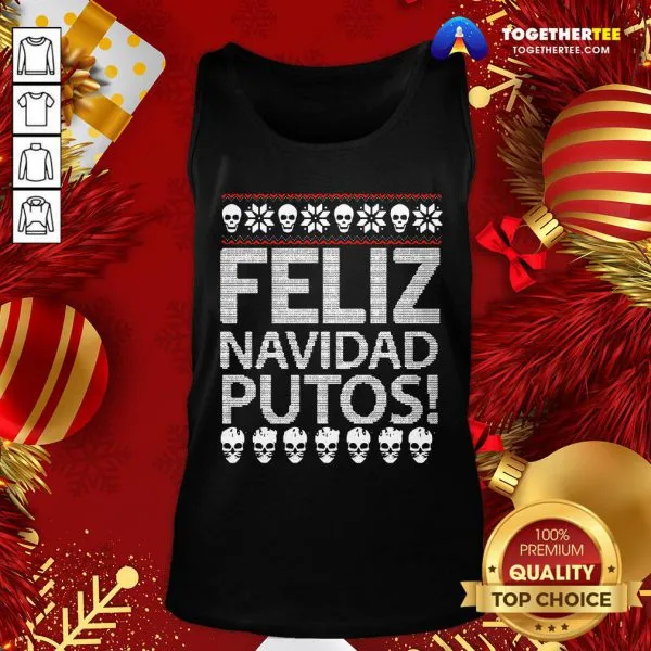Awesome Feliz Navidad Photos Ugly Christmas Shirt - Image 3
