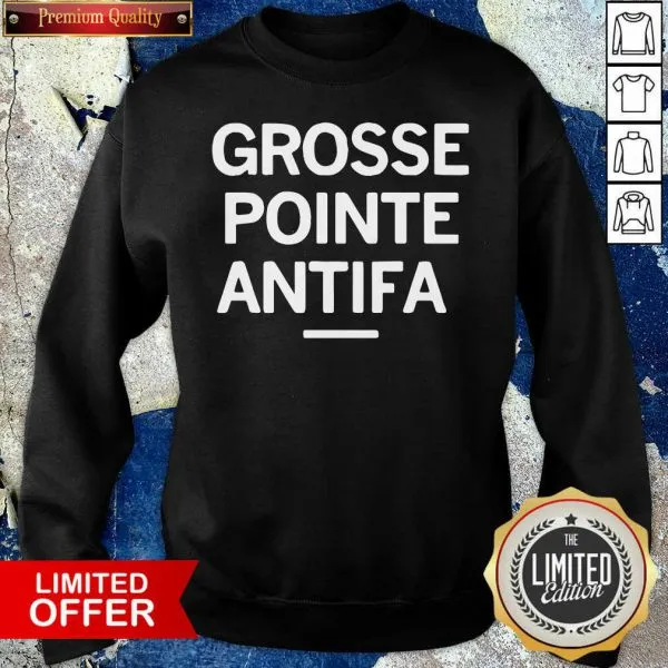 Awesome Grosse Pointe Antifa Shirt - Image 5