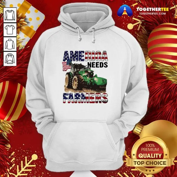 Awesome Tractor America Needs Farmers Shirt - Image 5
