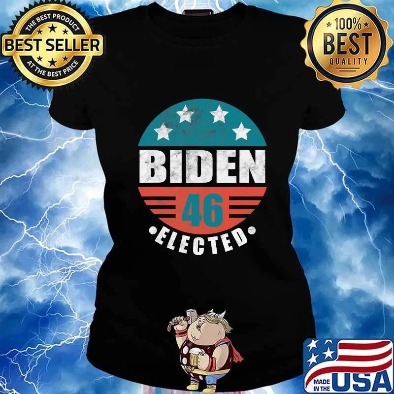 Biden 46 elected celebrate 46th president 2020 vintage s Ladies tee