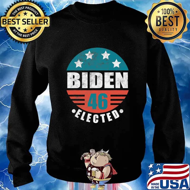 Biden 46 elected celebrate 46th president 2020 vintage s Sweater