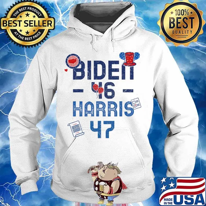 Biden 46 elected president harris 47 joe biden 2020 s Hoodie