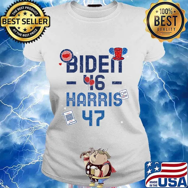 Biden 46 elected president harris 47 joe biden 2020 s Ladies tee
