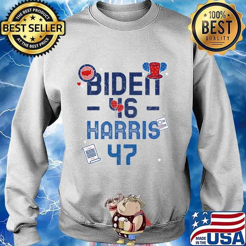 Biden 46 elected president harris 47 joe biden 2020 s Sweater