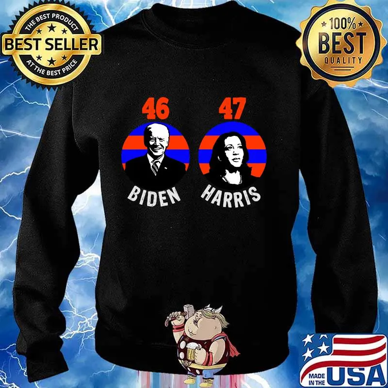 Biden 46 harris 47 our 46th president and future 47th s Sweater
