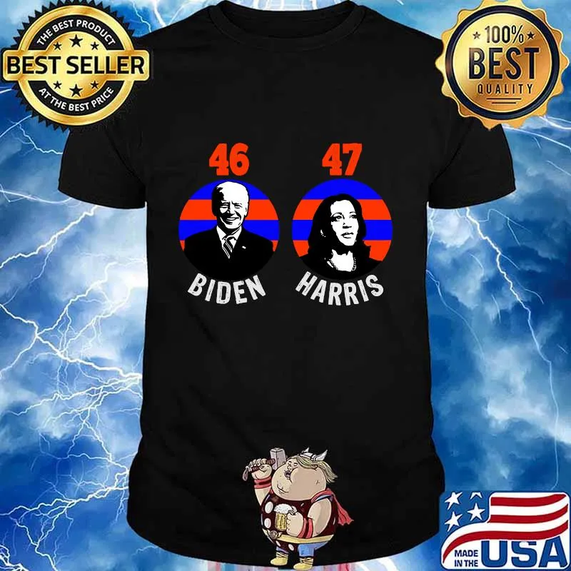 Biden 46 harris 47 our 46th president and future 47th shirt