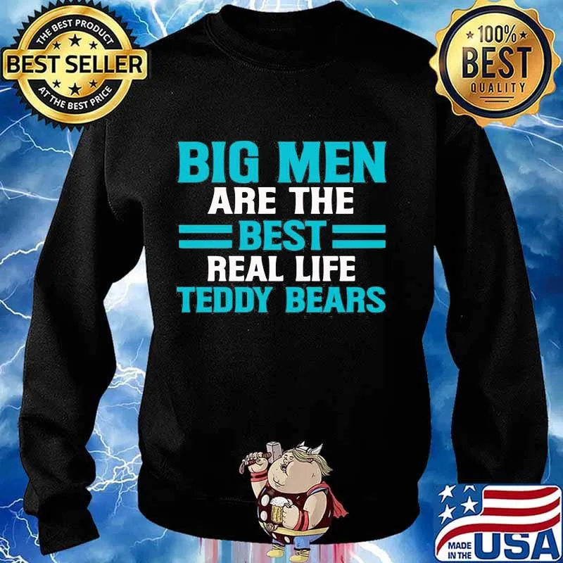 Big men are the best real life teddy bears s Sweater