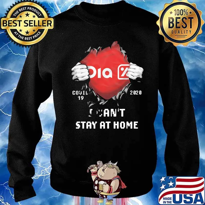 Blood inside dia covid-19 2020 i can't stay at home s Sweater