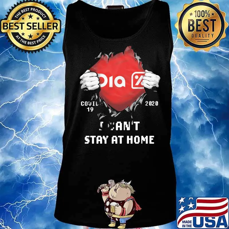 Blood inside dia covid-19 2020 i can't stay at home s Tank top