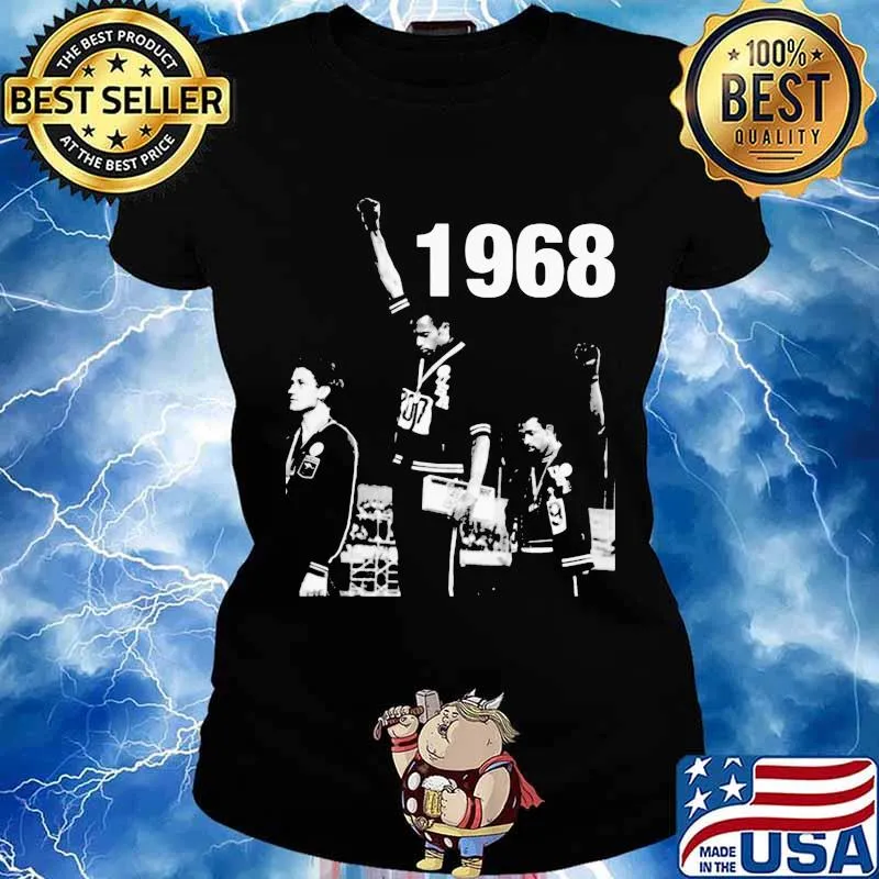 Charlotte serrano 1968 olympics black power salute s Ladies tee