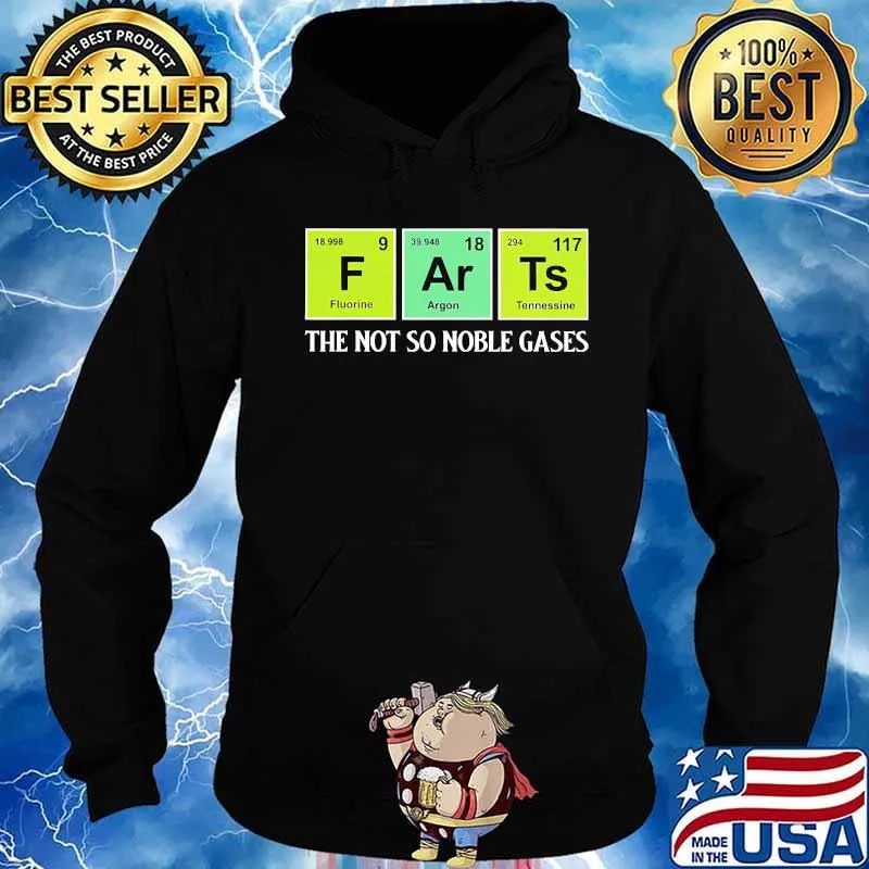 Chemistry Farts The Not So Noble Gases Shirt Hoodie