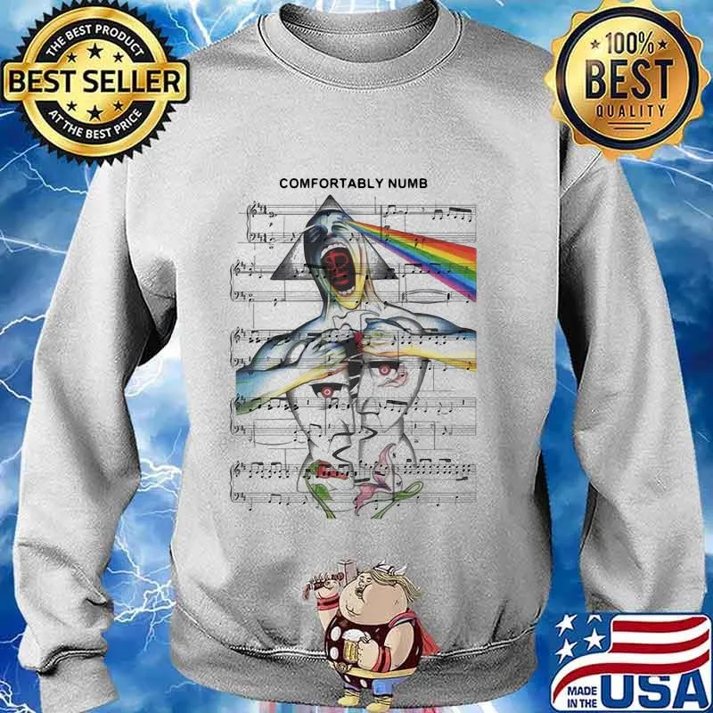 Comfortably Numb Moon Staves Lgbt Shirt Sweater