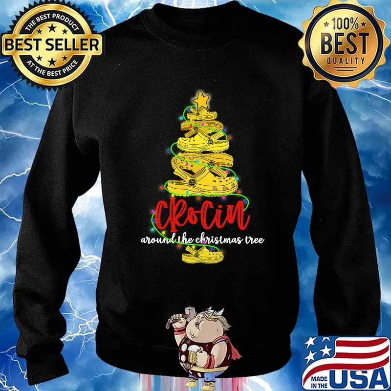 Crocin Around The Christmas Tree Funny Xmas 2020 Gift Shirt Sweater