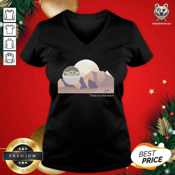 Cute Baby Yoda This Is The Way Shirt - Image 2