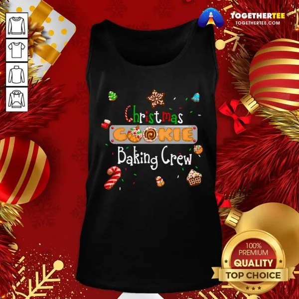 Cute Christmas Cookie Baking Crew Cookie Exchange Shirt - Image 3