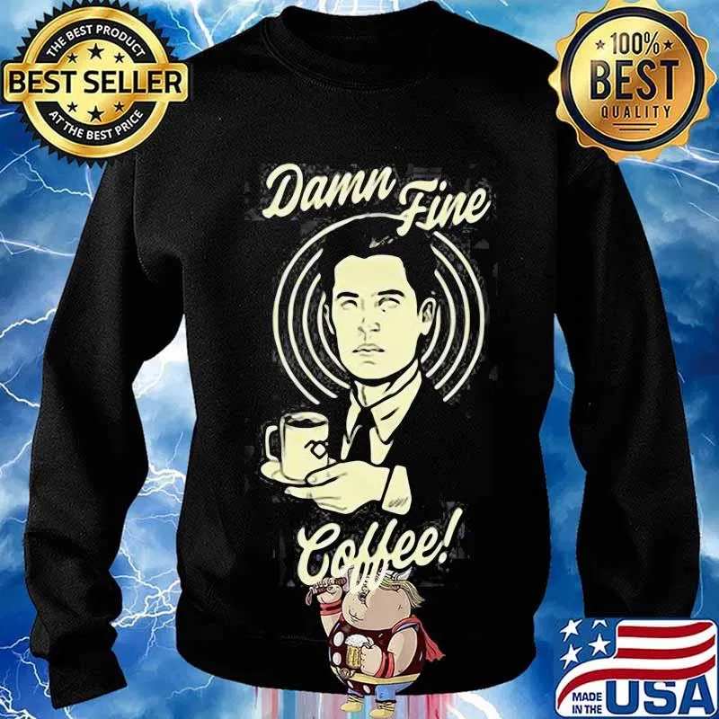 Damn Fine Coffee Twin Peaks Shirt Sweater