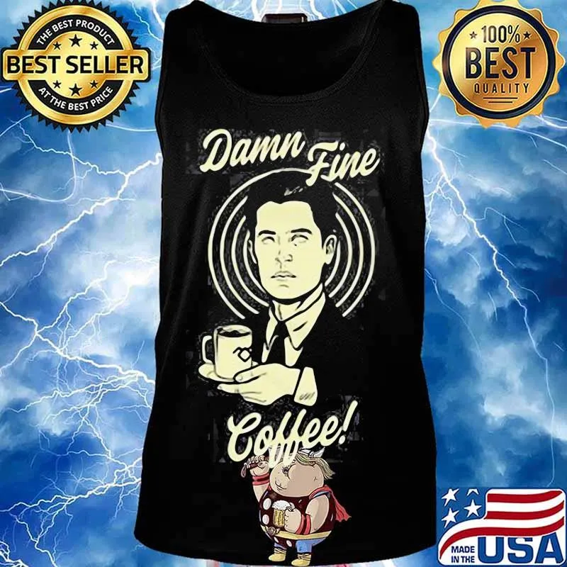 Damn Fine Coffee Twin Peaks Shirt Tank top