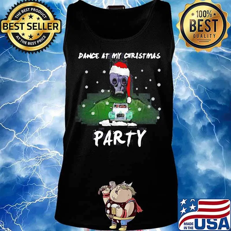 Dance at my christmas party snow s Tank top