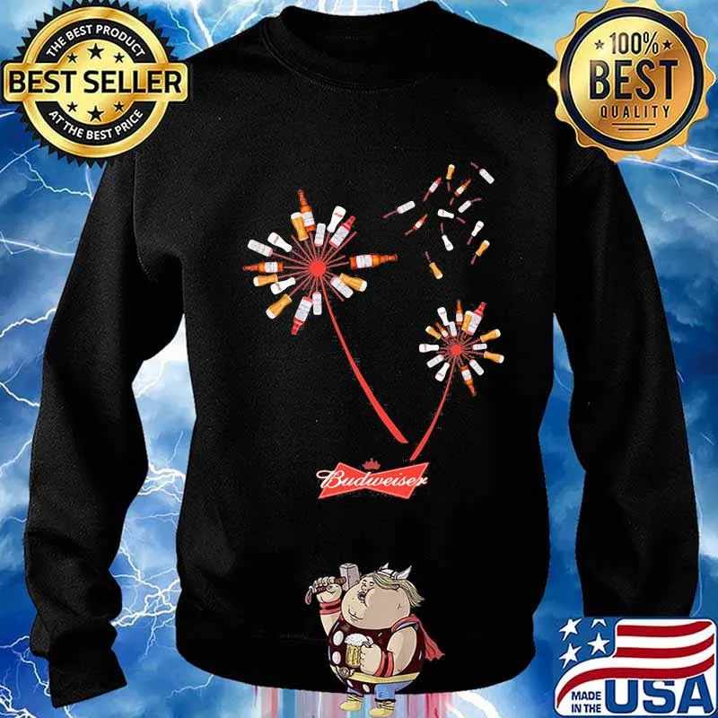 Dandelion flower budweiser beer s Sweater