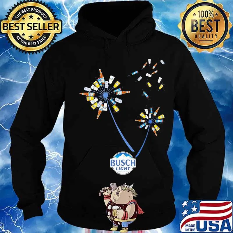 Dandelion flower busch light beer s Hoodie