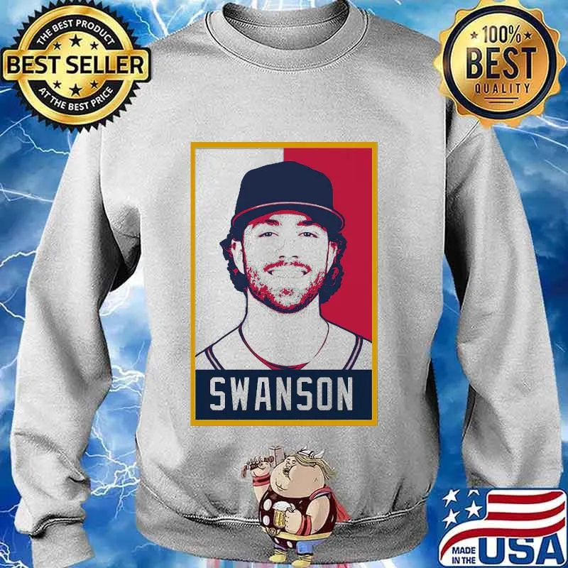 Dansby swanson baseball player art s Sweater