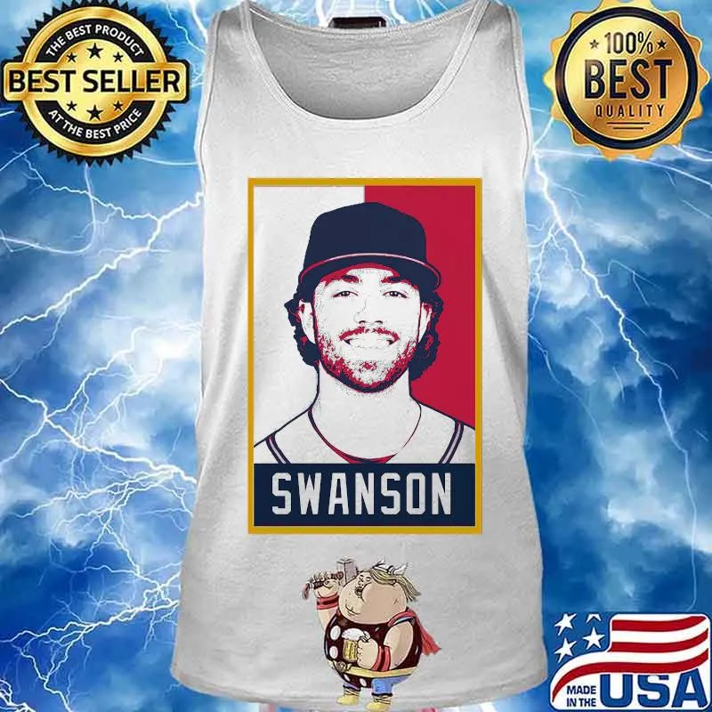 Dansby swanson baseball player art s Tank top