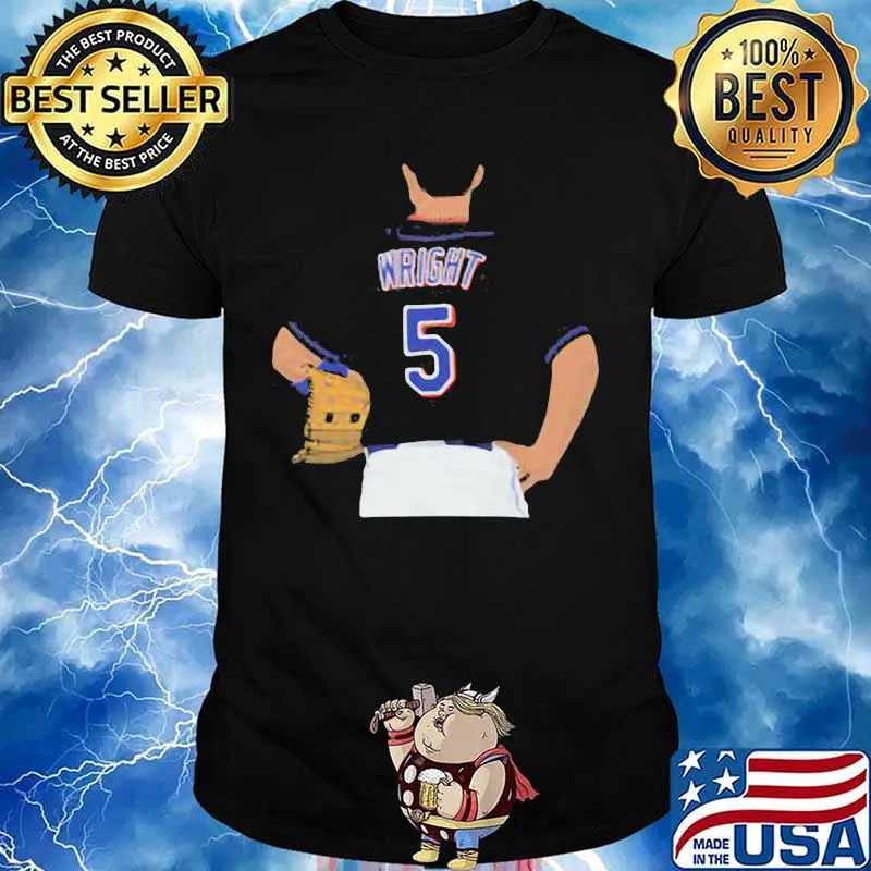 David wright 5 baseball player shirt