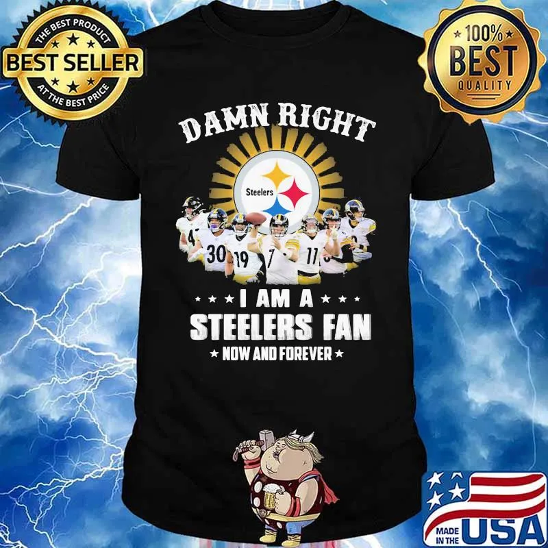 Dawn Right I Am I Steelers Fan Now And Forever Rugby Shirt