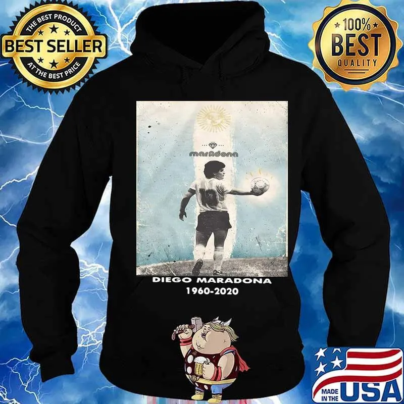 Diego Maradona Legend Football 1960 2020 Shirt Hoodie