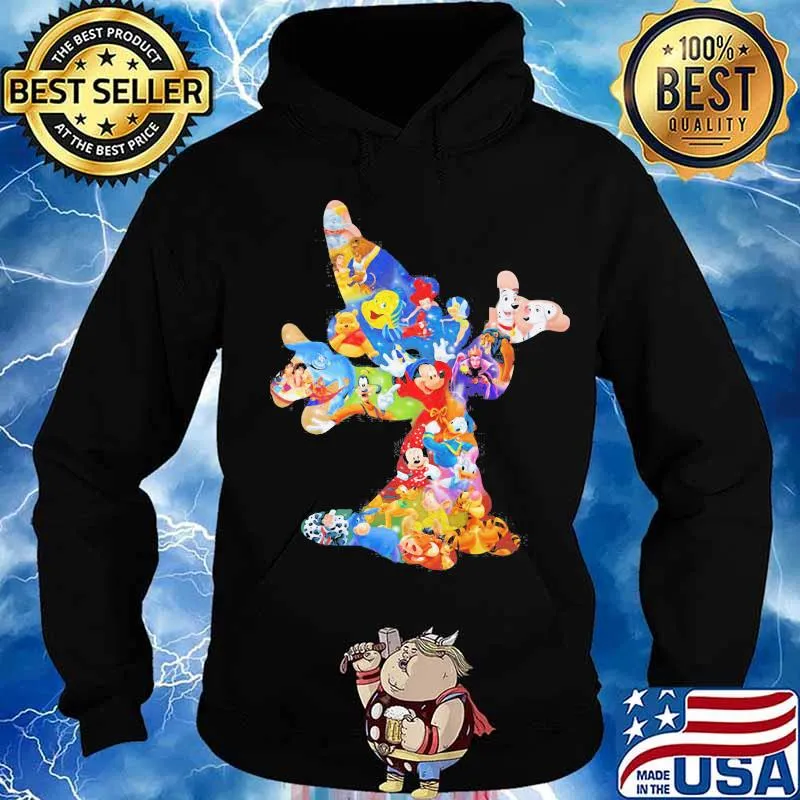 Disney mickey mouse and characters cartoon s Hoodie