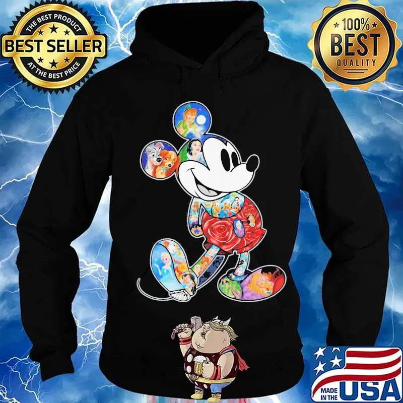Disney mickey mouse and characters s Hoodie
