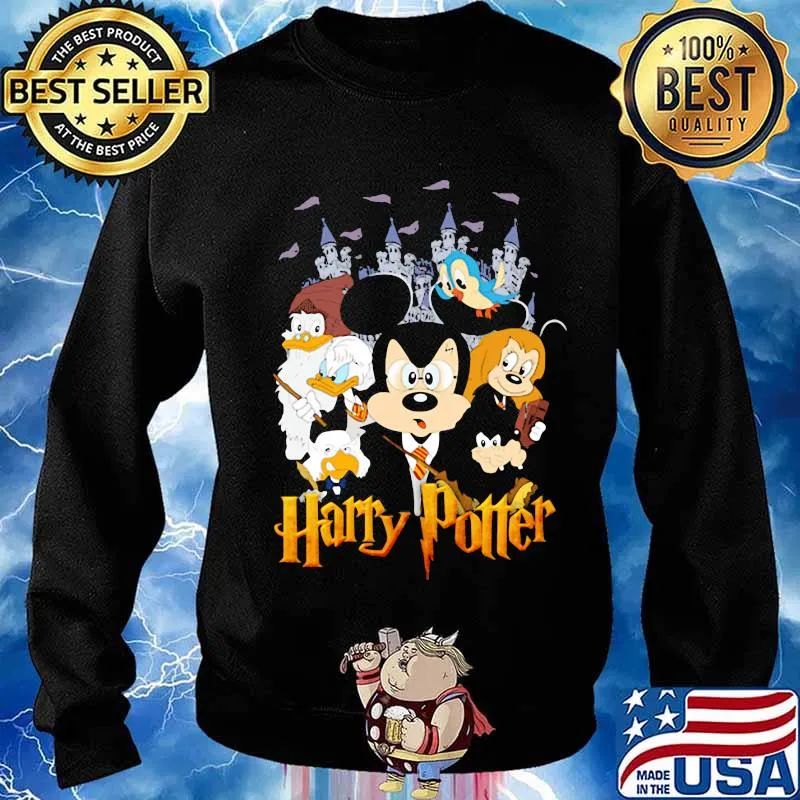 Disney mickey mouse and friends harry potter s Sweater