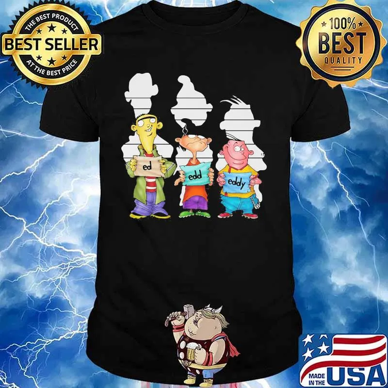 Ed edd n eddy characters cartoon shirt