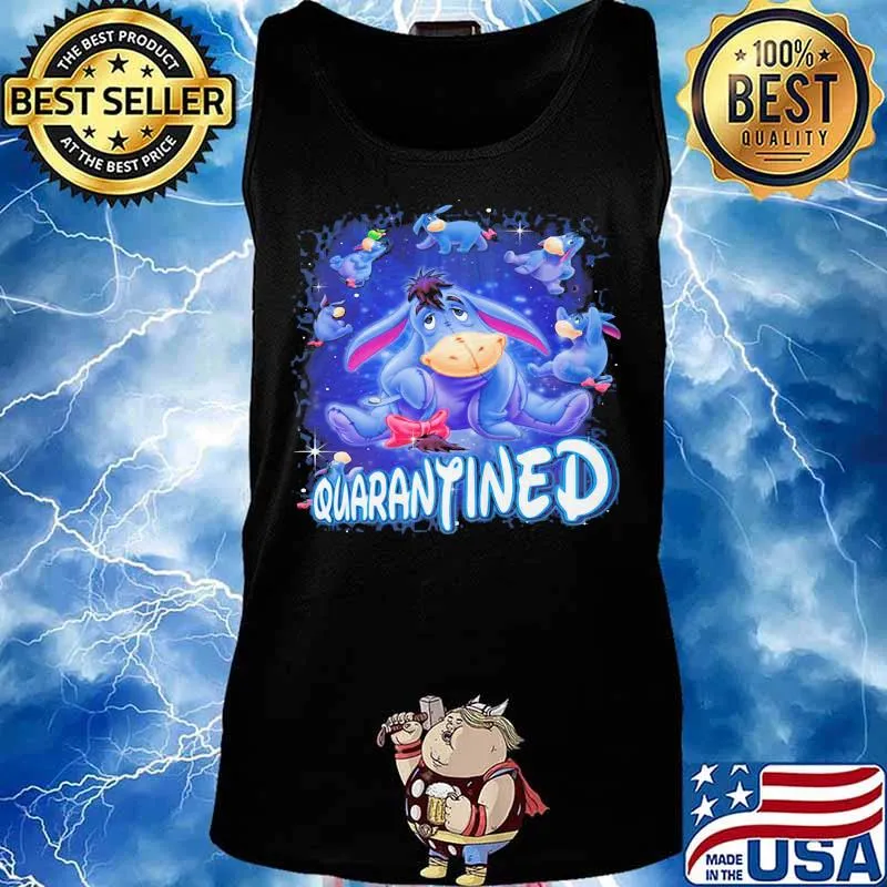 Eeyore donkey quarantined christmas s Tank top