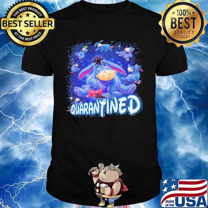 Eeyore donkey quarantined christmas shirt