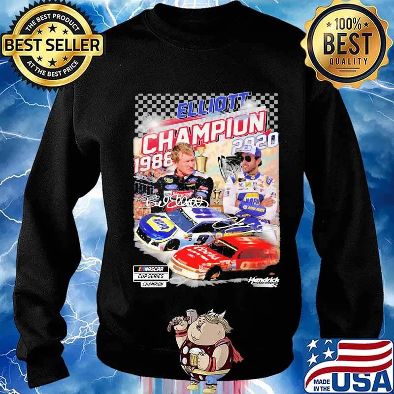 Elliott Champion 1988 2020 Hendrick Signatures Shirt Sweater