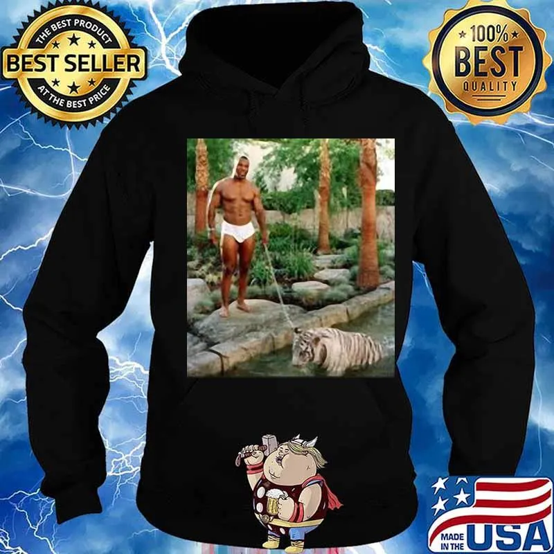 Fact type mike tyson and tiger s Hoodie
