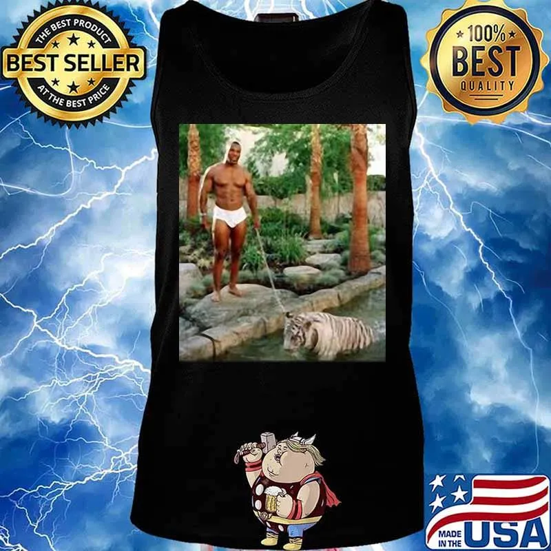 Fact type mike tyson and tiger s Tank top