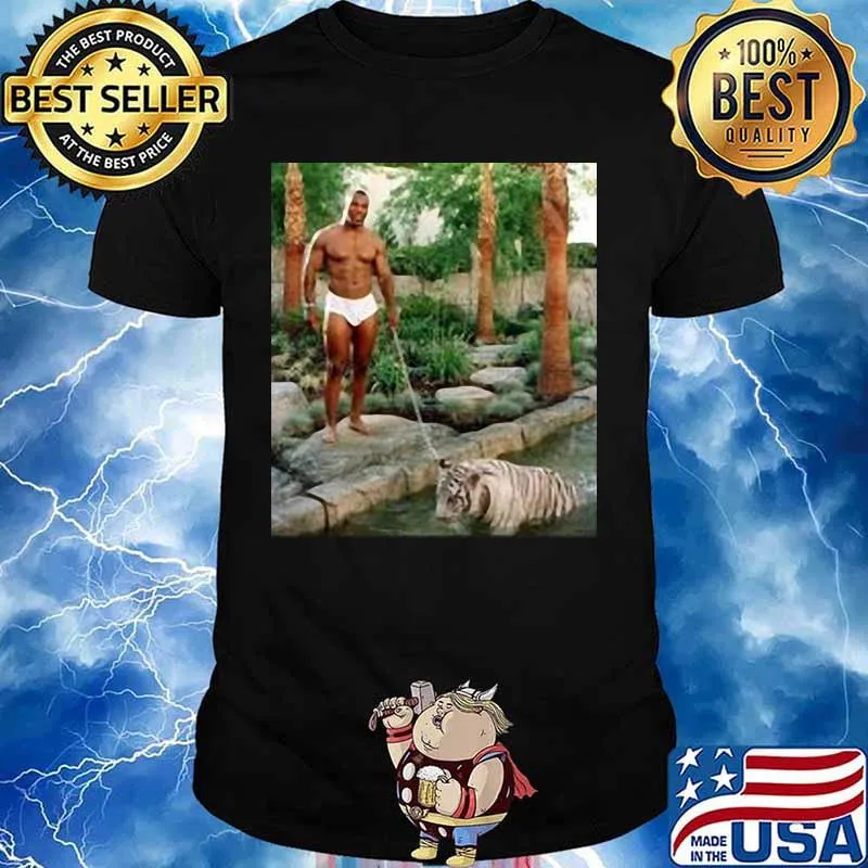 Fact type mike tyson and tiger shirt