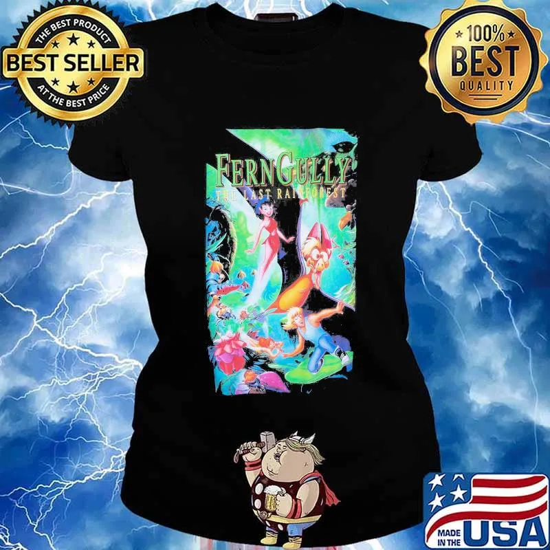 Ferngully the last rainforest s Ladies tee
