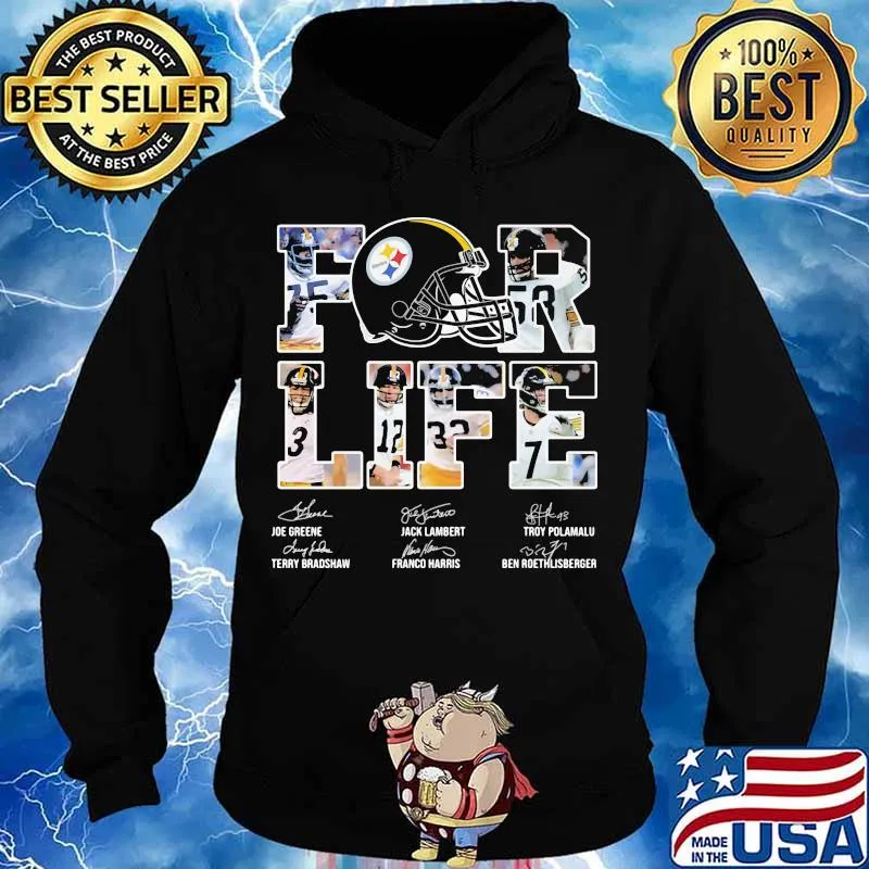 For life pittsburgh steelers signatures s Hoodie