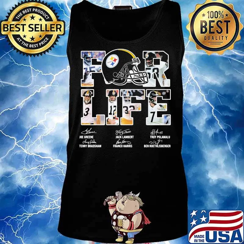 For life pittsburgh steelers signatures s Tank top