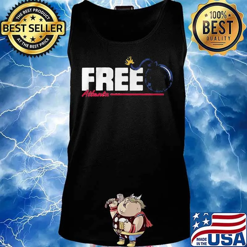 Free atlanta braves baseball bomb s Tank top
