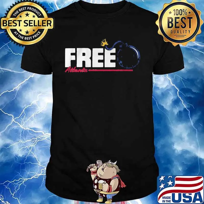 Free atlanta braves baseball bomb shirt