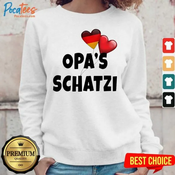 Funny Opas Schatzi Shirt - Image 5