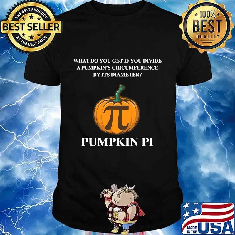 Funny Pumpkin Pi Halloween Costume Math Teacher Shirt