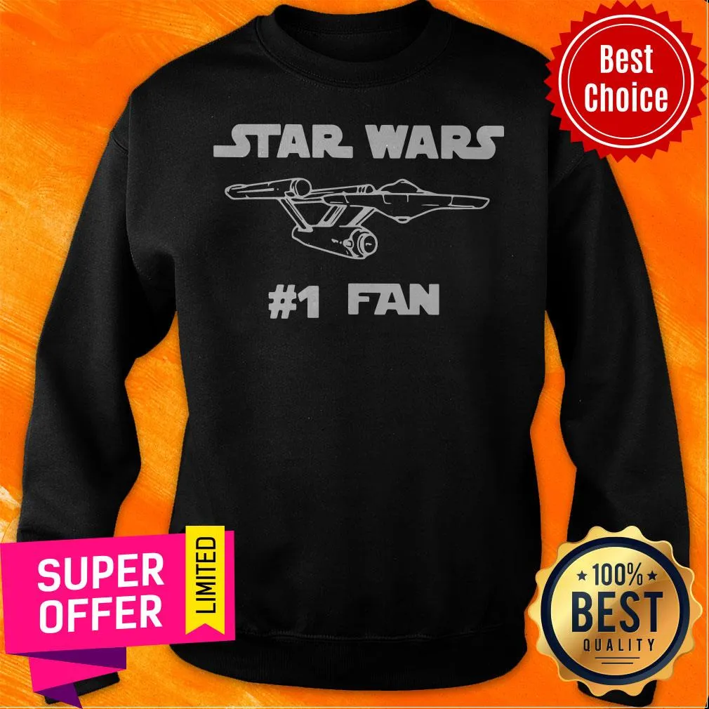 Funny Star Wars 1 Fan Shirt - Image 3